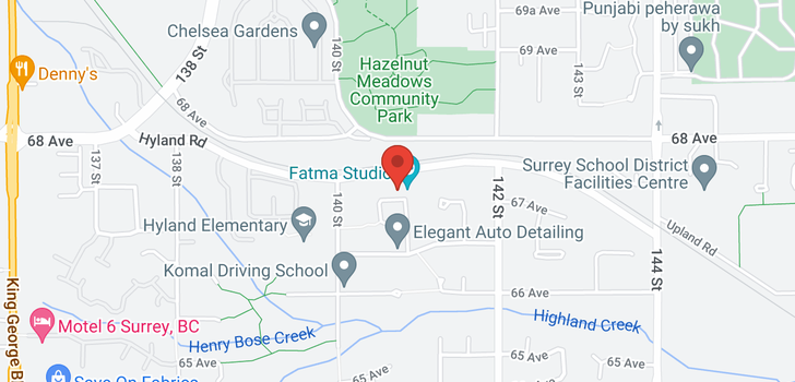 map of 14089 67A AVENUE